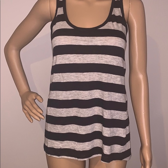 Brown & tan striped tank top! - Picture 5 of 6